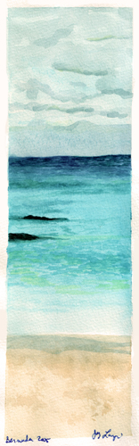 Bermuda, watercolor