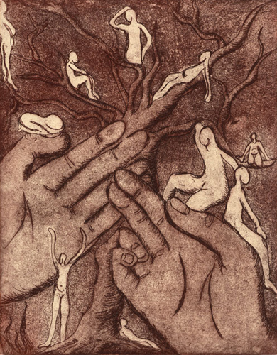 Untitled Red, print